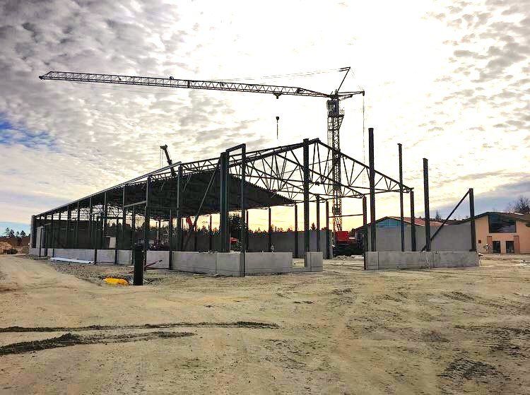 Industribyggnation, industri i Hillerstorp byggd av Ågårds Bygg